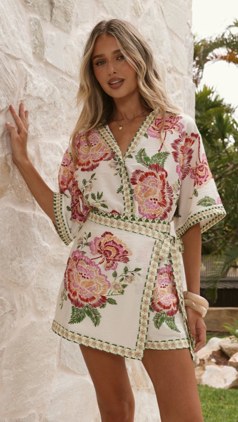 Eilish Skort - Floral Print