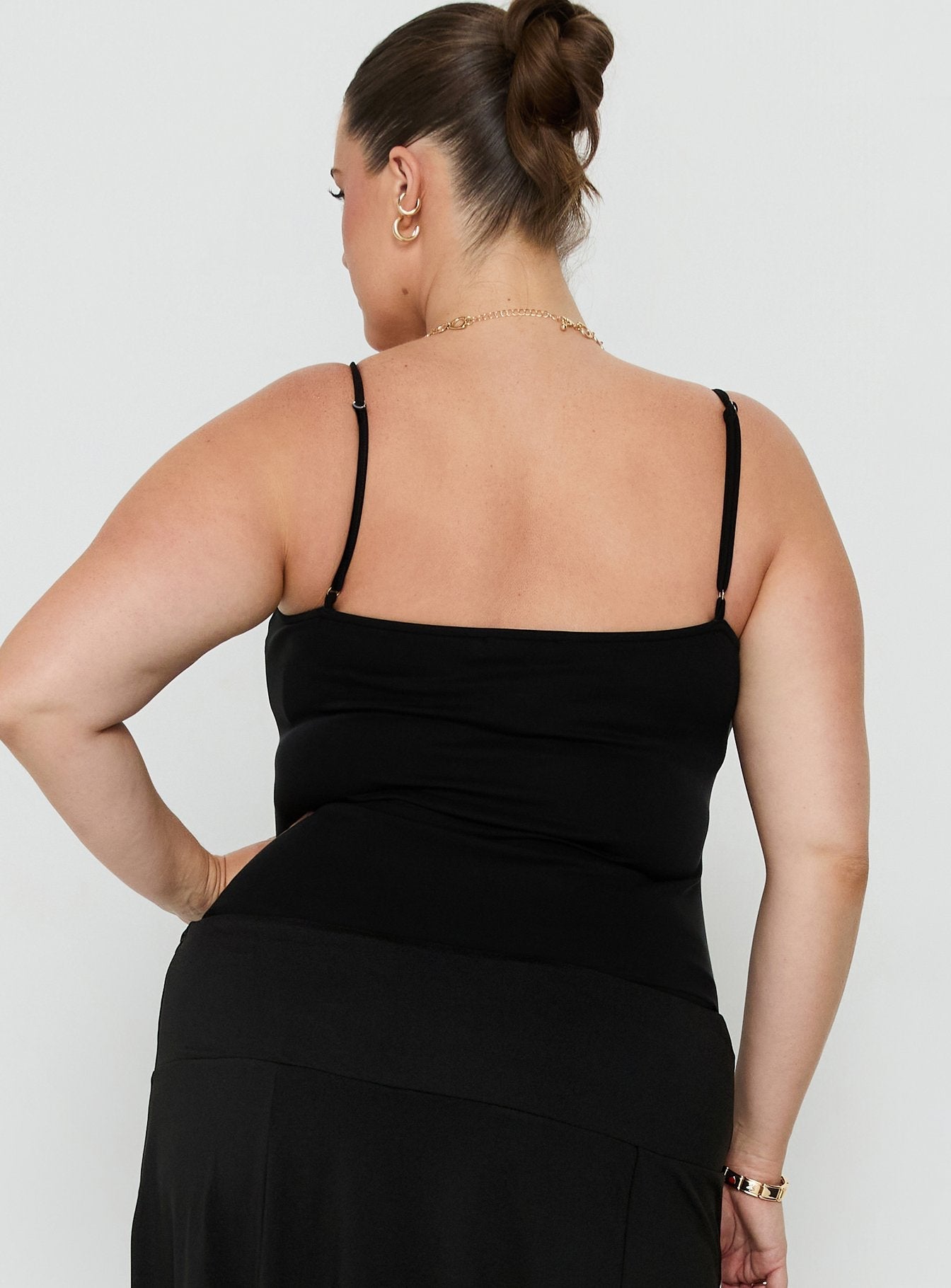 Anataza Underwire Top Black Curve