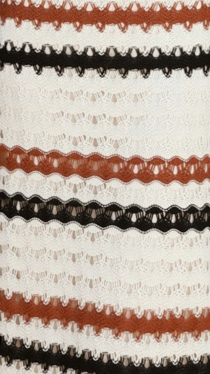 Kamali Maxi Skirt - Natural Stripe