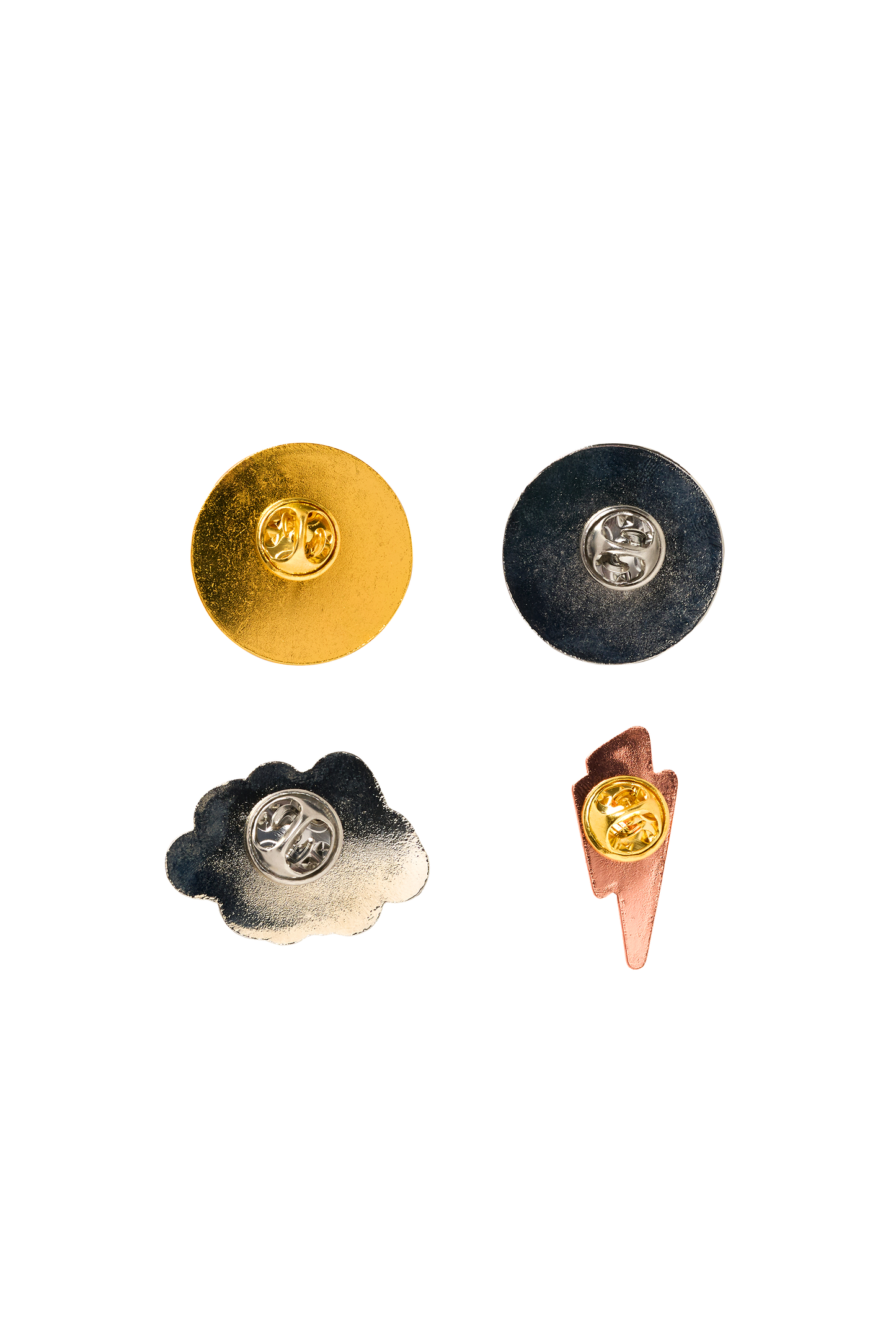Pack of 4 Pin Badges