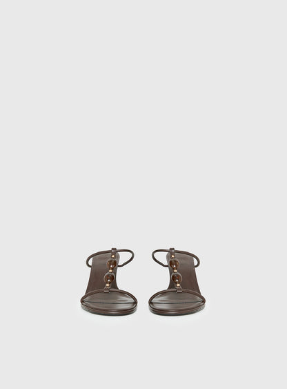 Billini Olympie Gem Detail Heels Brown