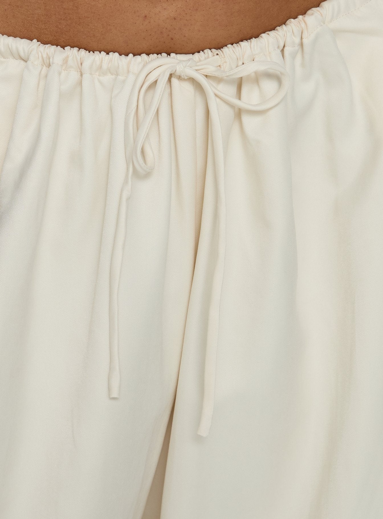 Bungala Oversized Relaxed Pants Ivory