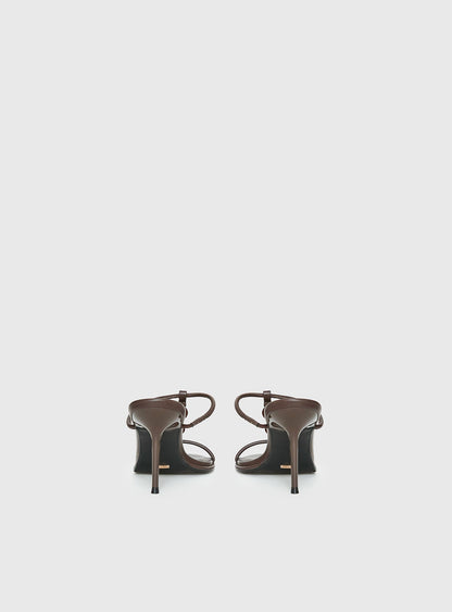 Billini Olympie Gem Detail Heels Brown