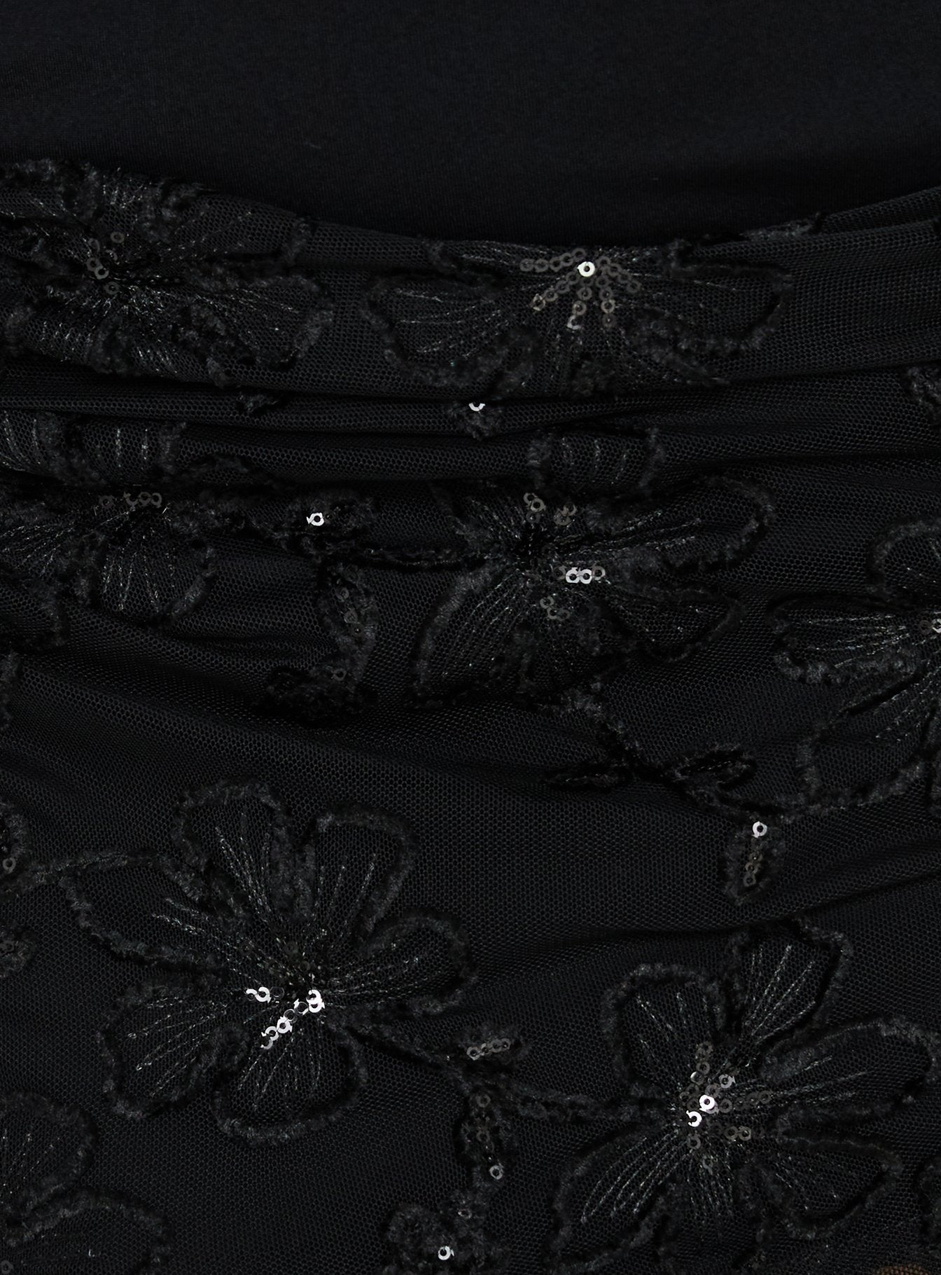 Bless Her Heart Contrast Halter Mini Dress Black