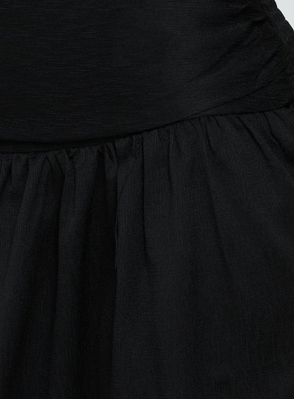 Adessa Strapless Maxi Dress Black