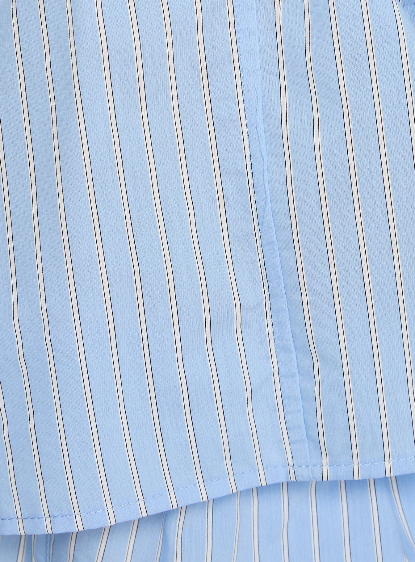 Carambola Ruched Sleeveless Top Blue