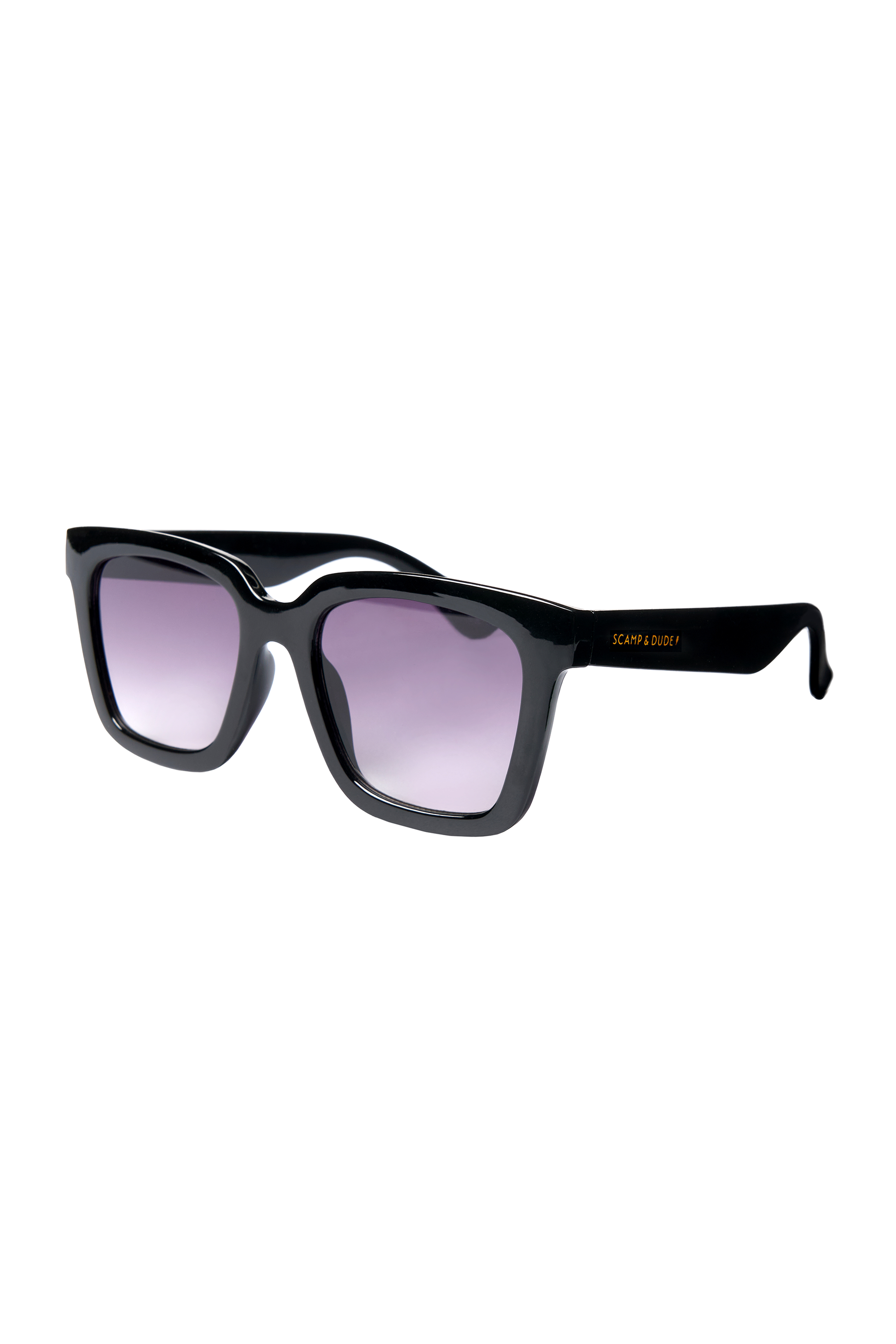 Anais Black Square Sunglasses