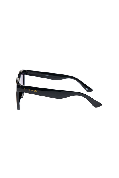 Anais Black Square Sunglasses
