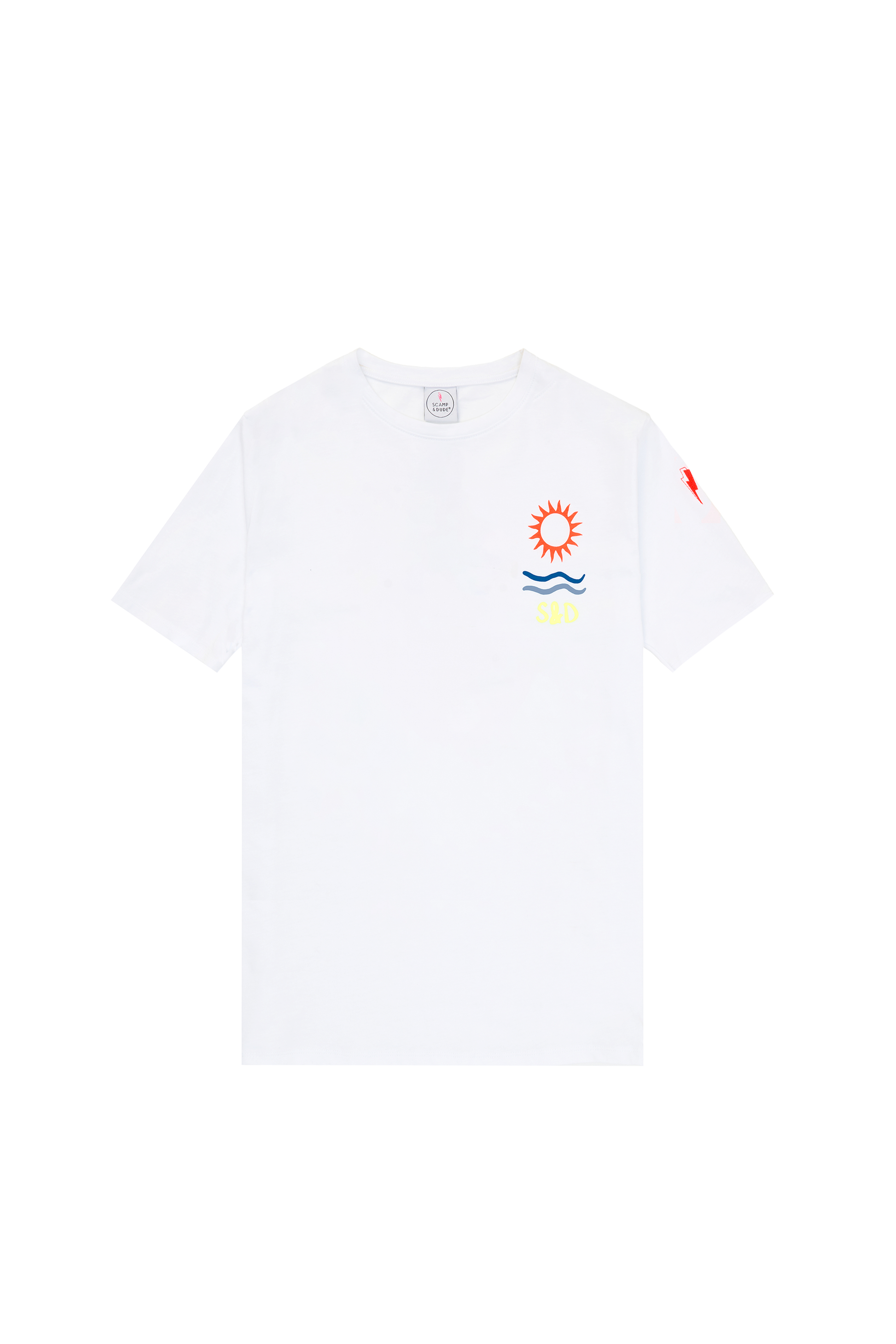 White Sun Graphic T-Shirt