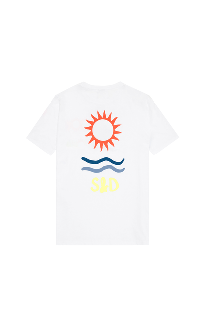 White Sun Graphic T-Shirt
