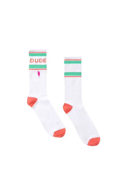 White Sport Socks
