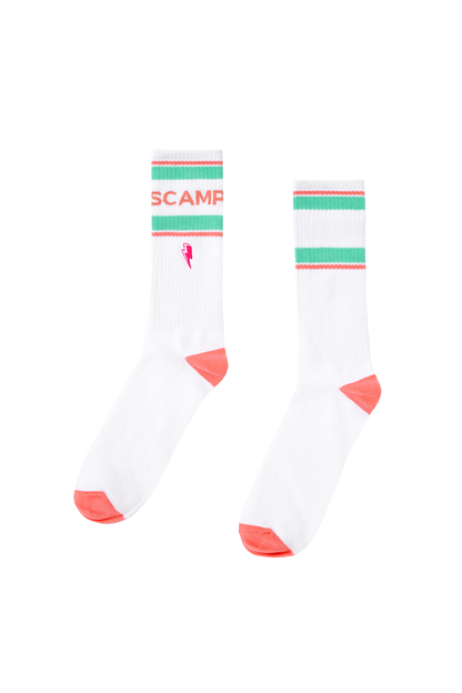 White Sport Socks
