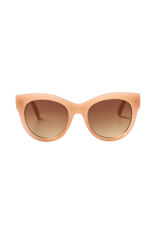 Amelie Peach Cats Eye Sunglasses