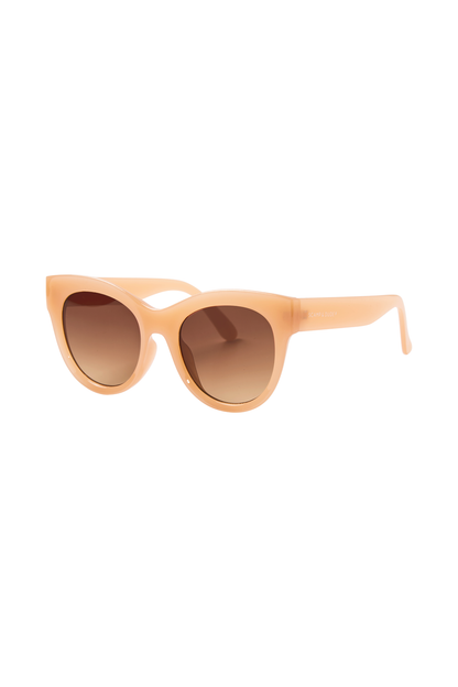 Amelie Peach Cats Eye Sunglasses