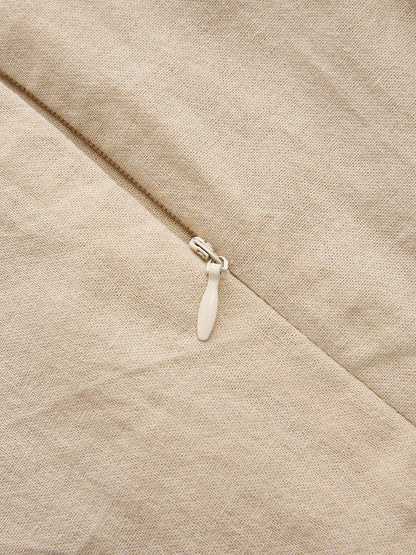 Sleeveless Cross Wrap Fitted Cotton Top