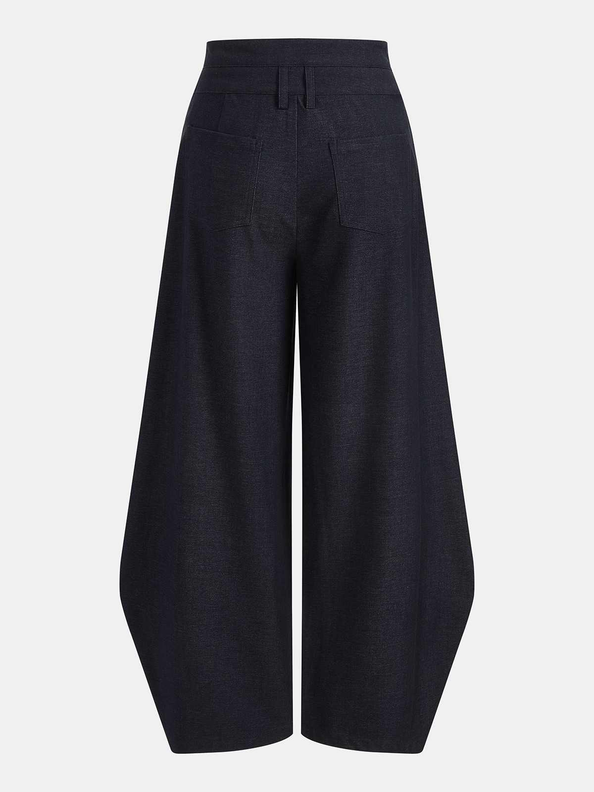 Asymmetric Wrap Wide Leg Pants