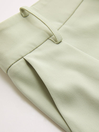 Sleeveless Tie Waist Top & Wide Leg Pants Set