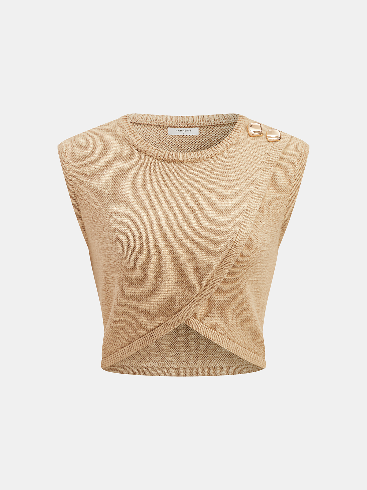 Asymmetrical Crop Knit Top & Midi Skirt Set