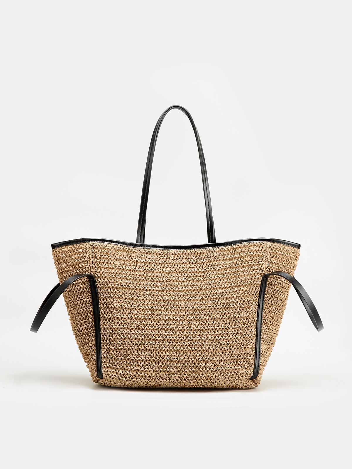 Large Straw Woven Tote Bag