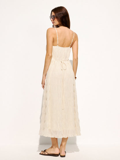 Smocked Tiered Cami Maxi Dress