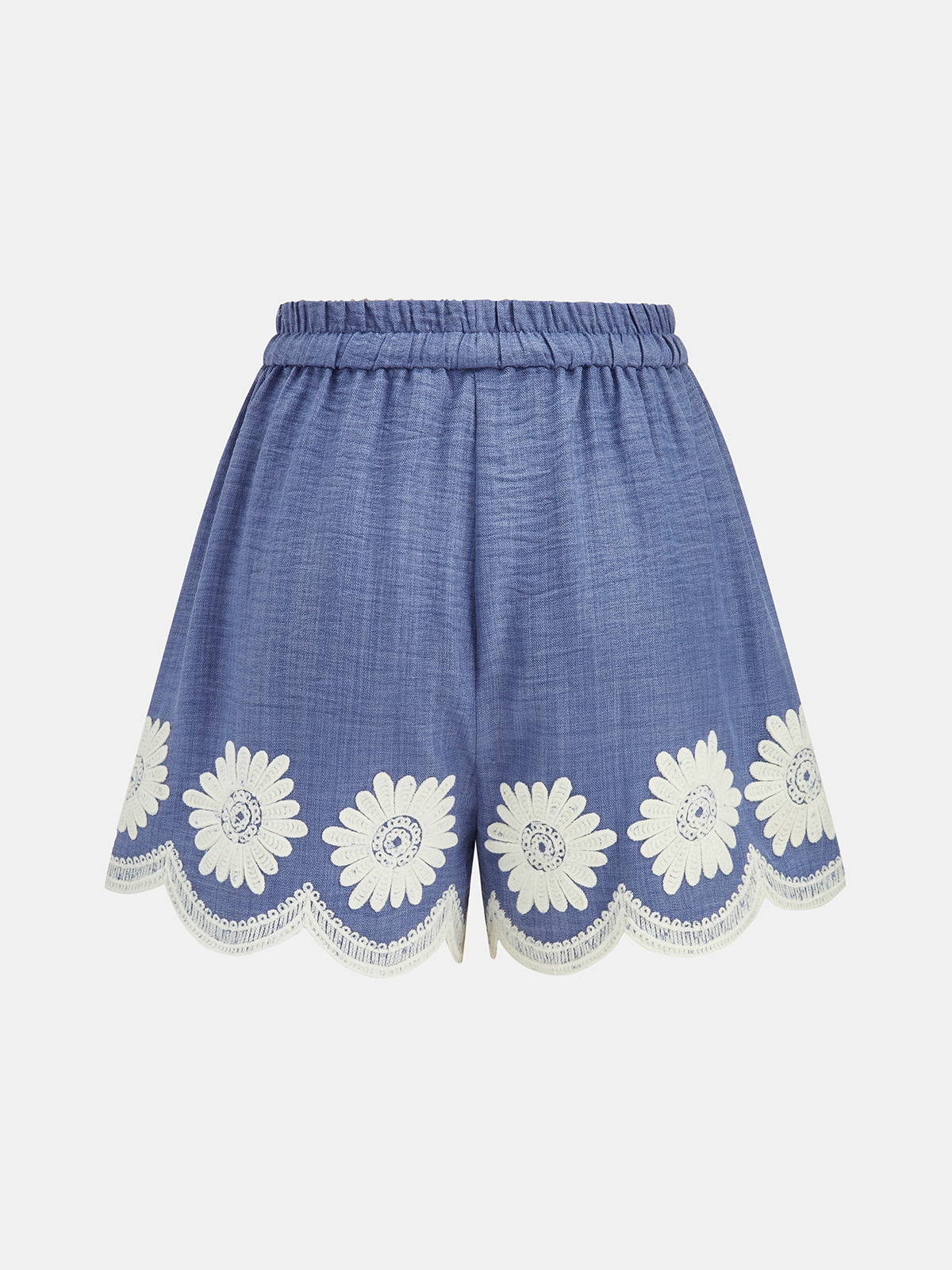 Daisy Embroidered Tank Top & Shorts Set