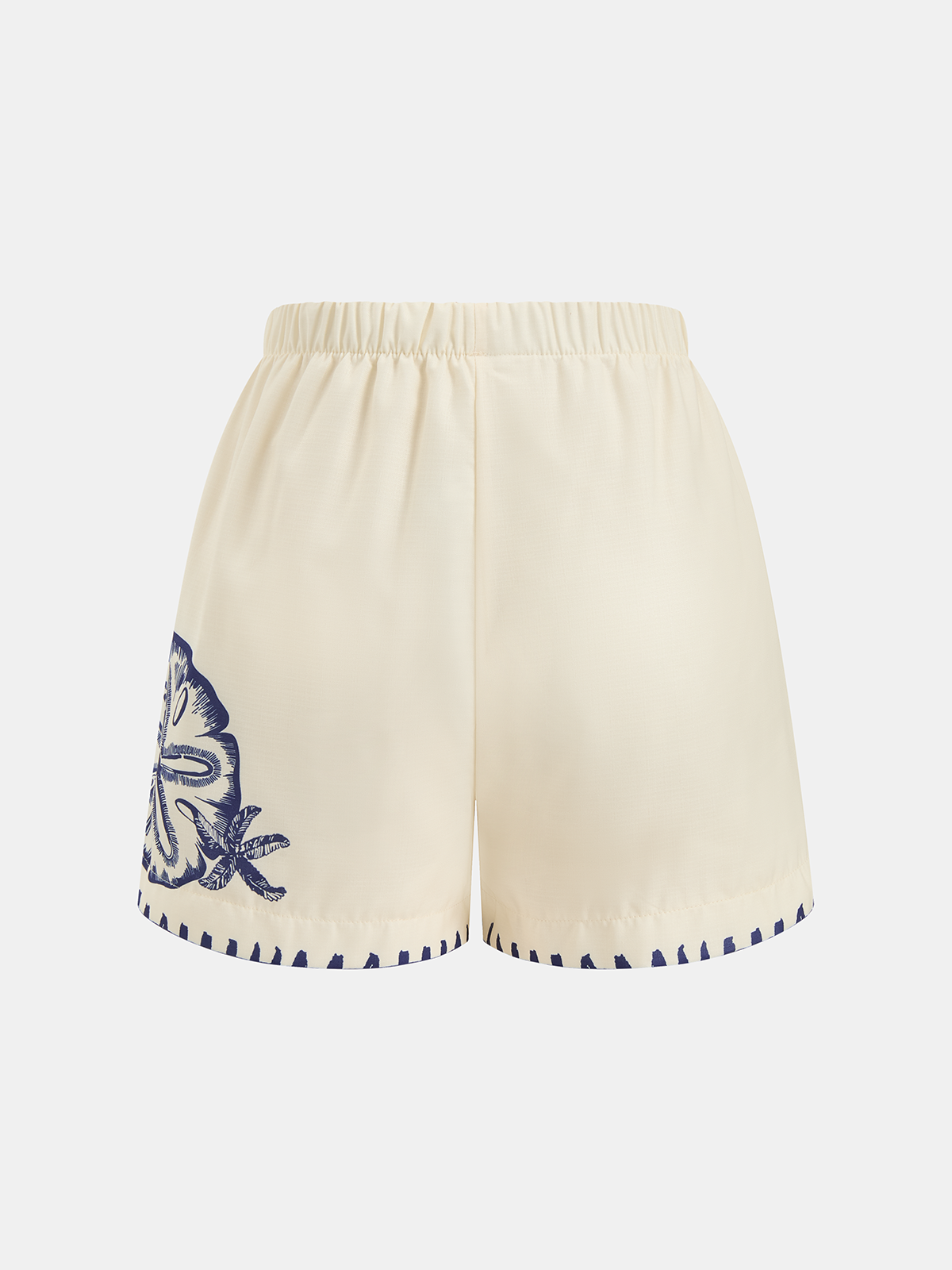 Seashell Print Shirt & Shorts Set