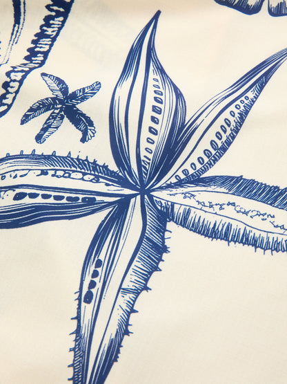 Seashell Print Shirt & Shorts Set
