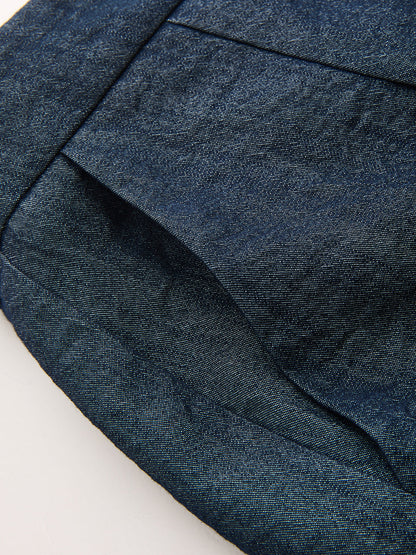 Twist Front Cap Sleeve Shirt & Pants Set