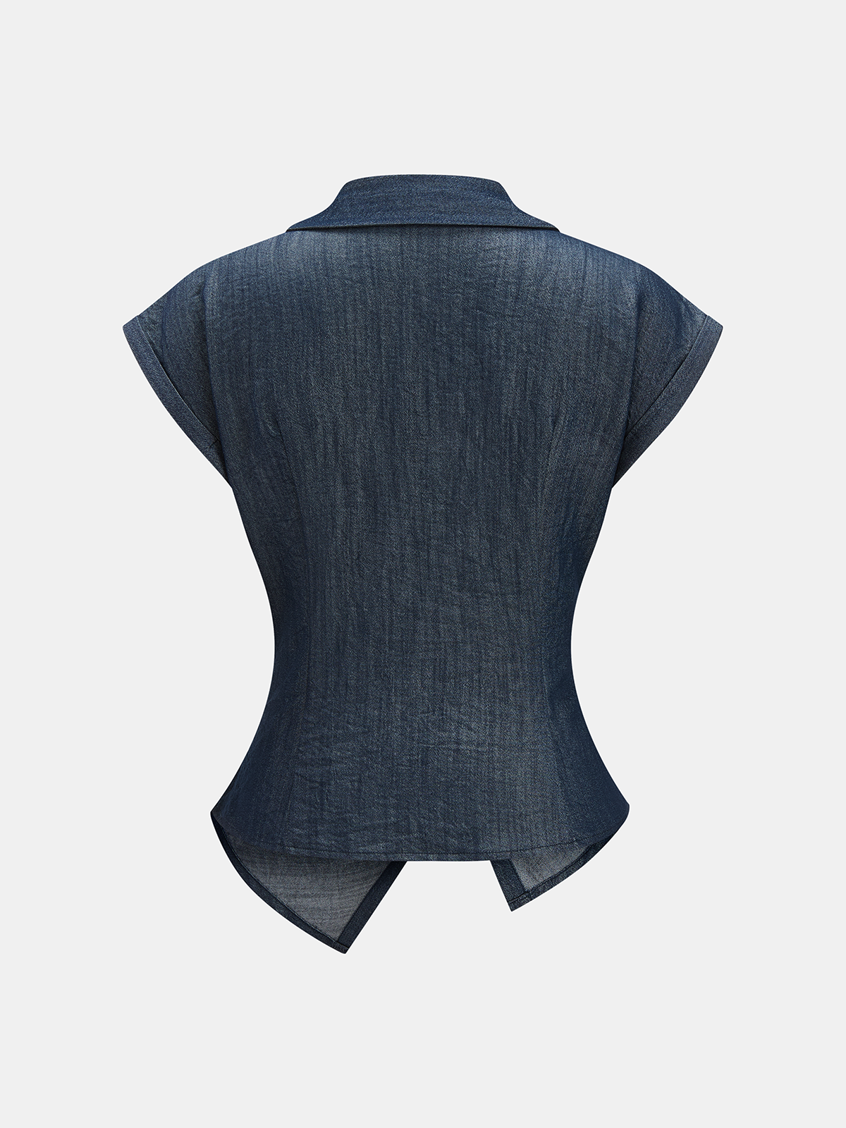 Twist Front Cap Sleeve Shirt & Pants Set