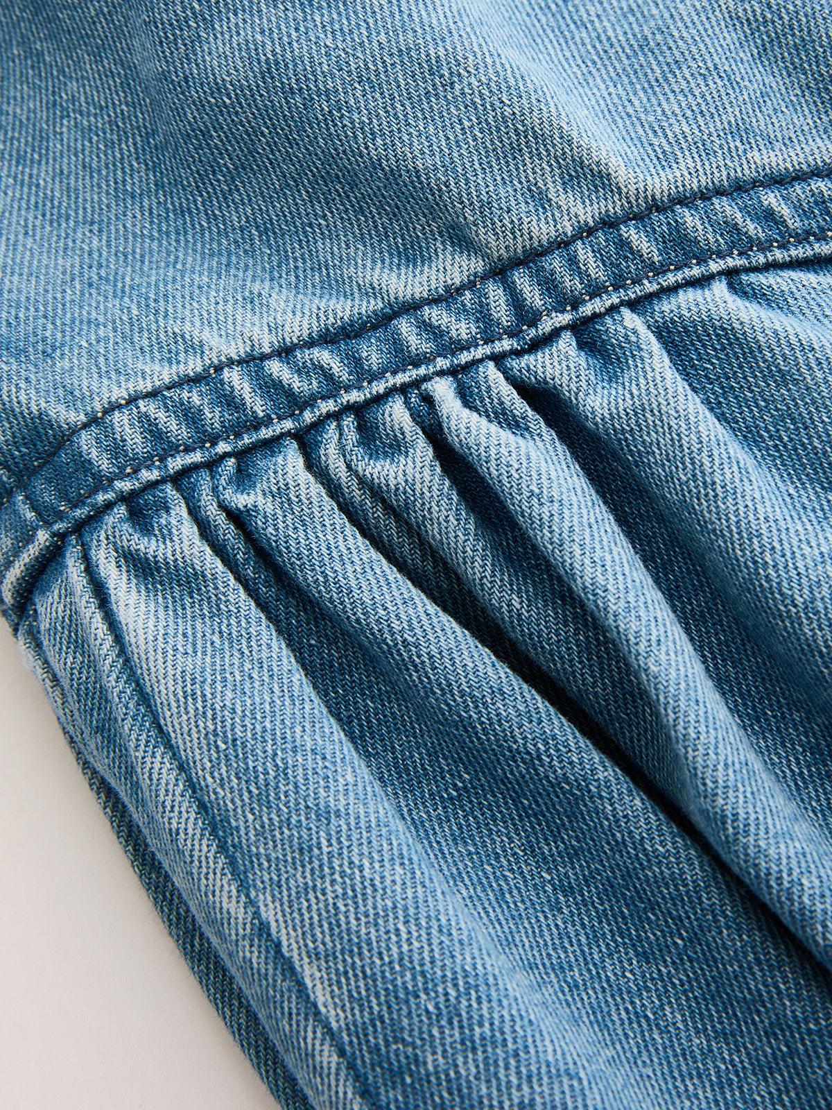 Denim Sleeveless Backless Maxi Dress