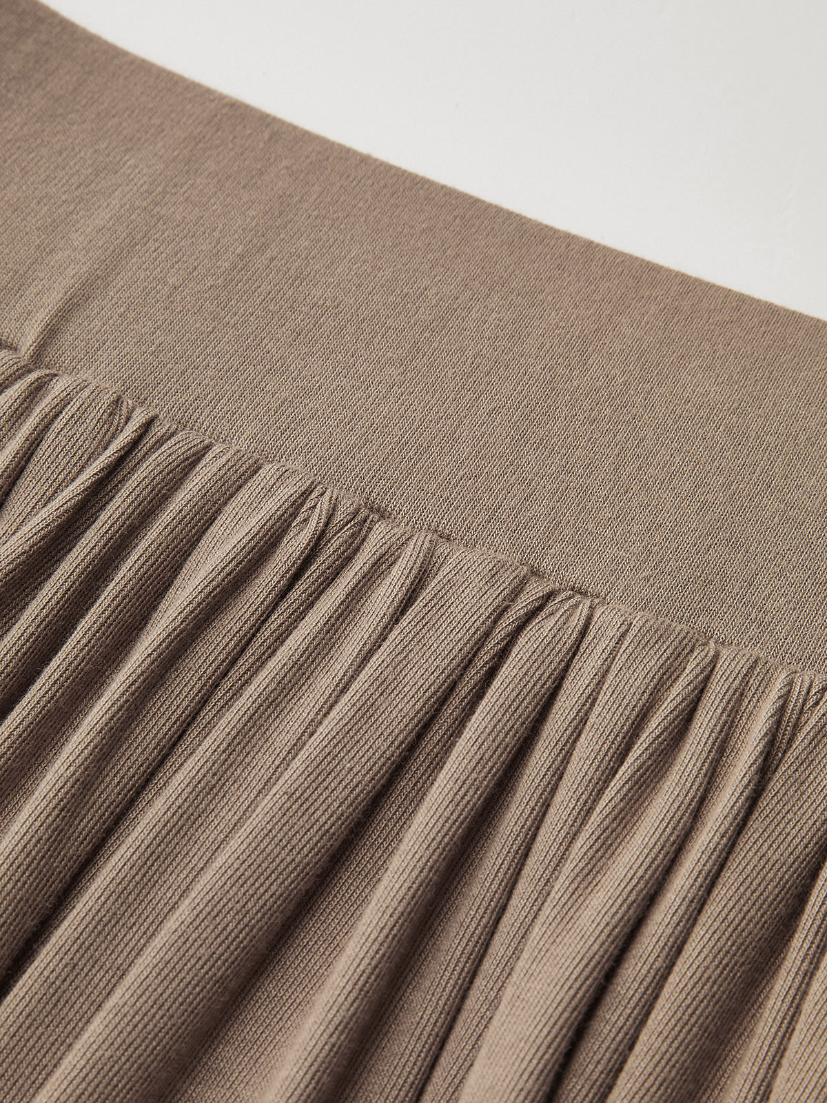 Wrap Cinched Top & Pleated Maxi Skirt Set