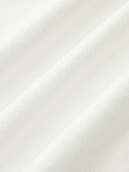 Cotton Ruched Asymmetrical Fitted Top