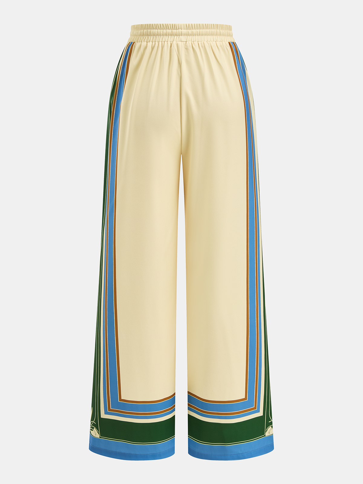 Geometric Print Cami Top & Wide Leg Pants Set
