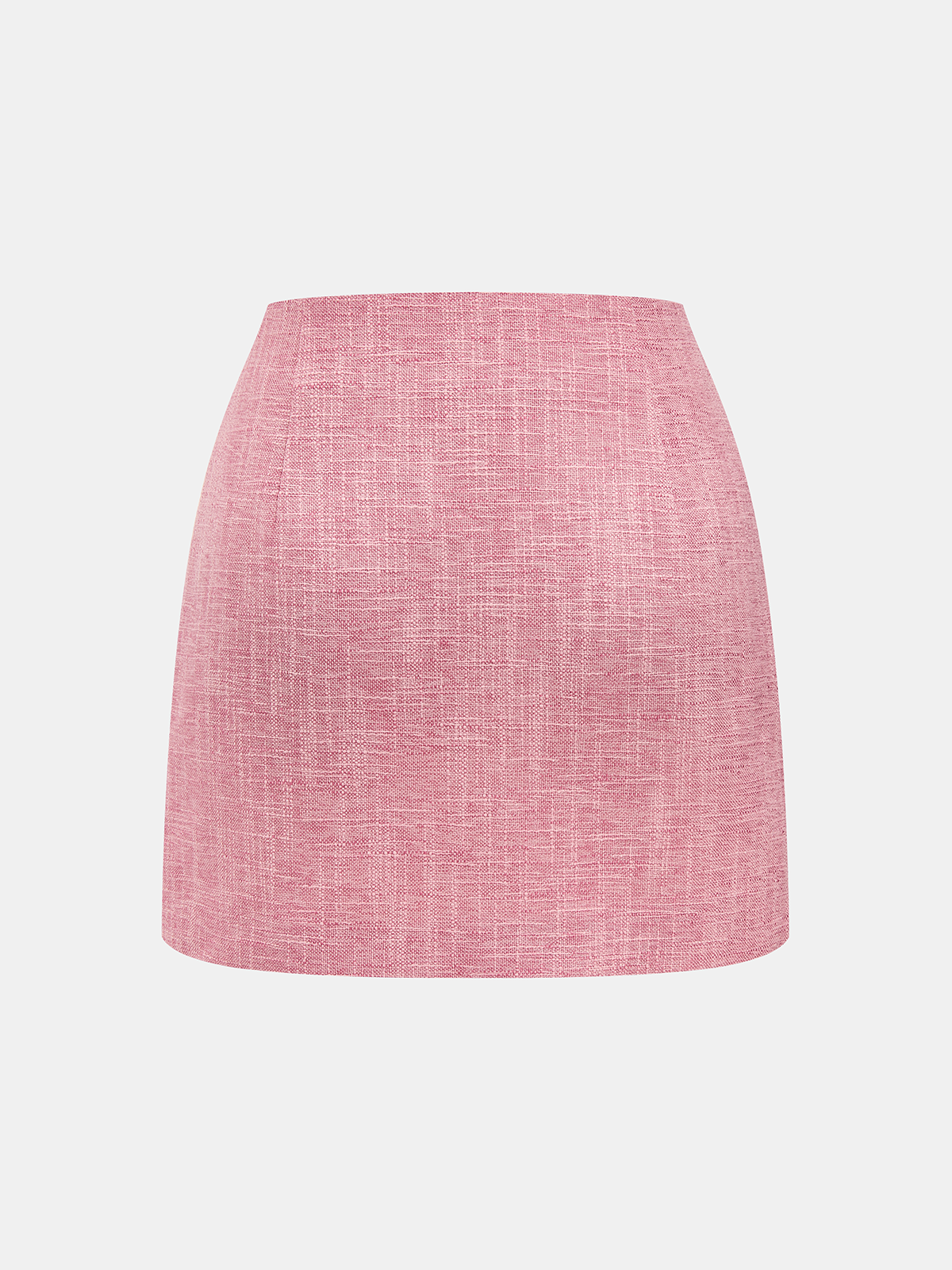 Tweed Sleeveless Vest & Mini Skirt Set
