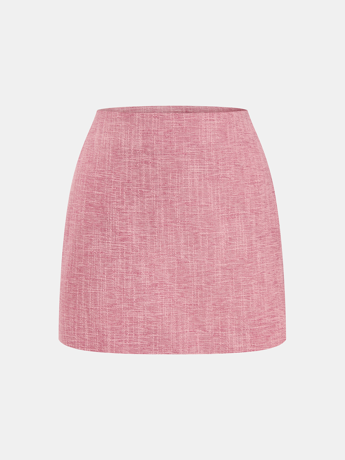 Tweed Sleeveless Vest & Mini Skirt Set