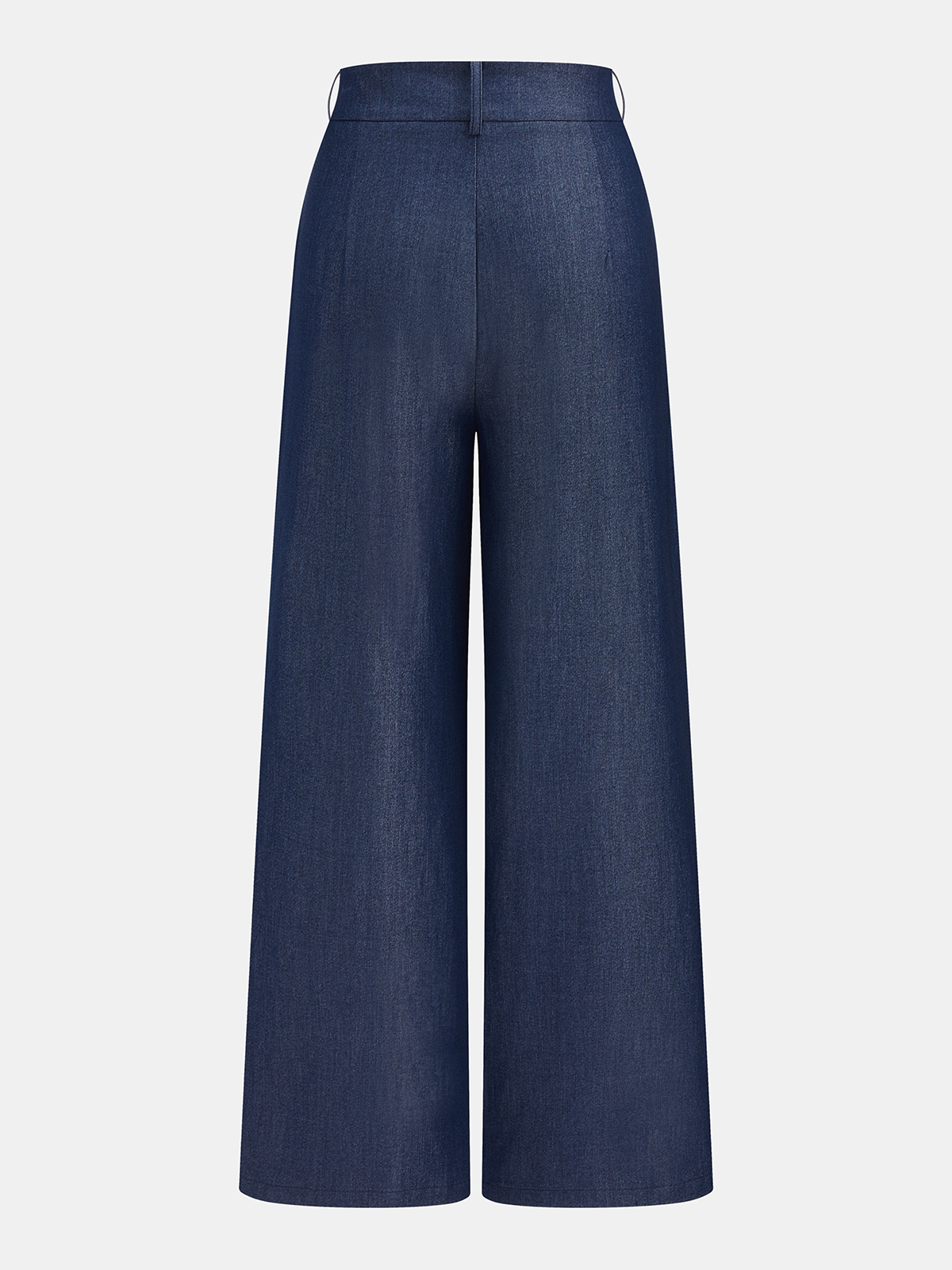 Metal Detail Vest & Wide Leg Pants Set