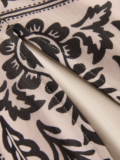 Printed Cami Maxi Dress