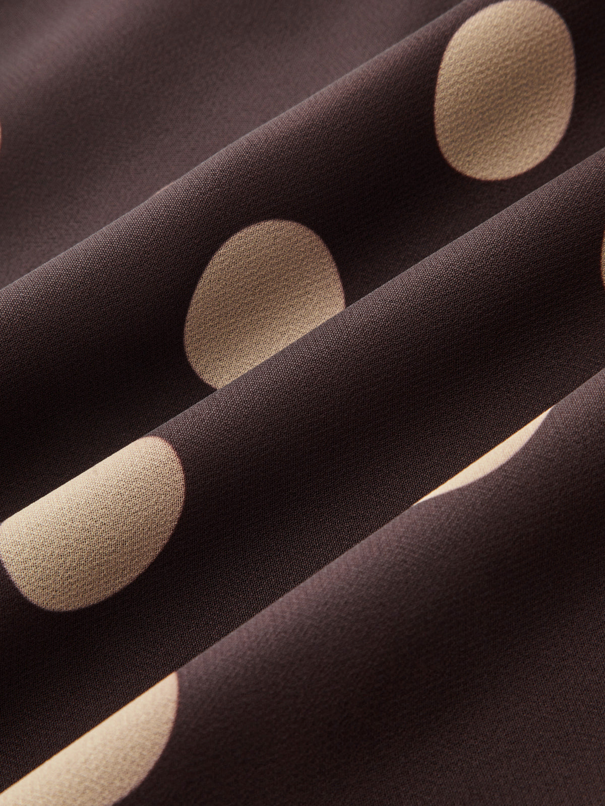 Polka Dot Cutout Waist Bandeau Maxi Dress