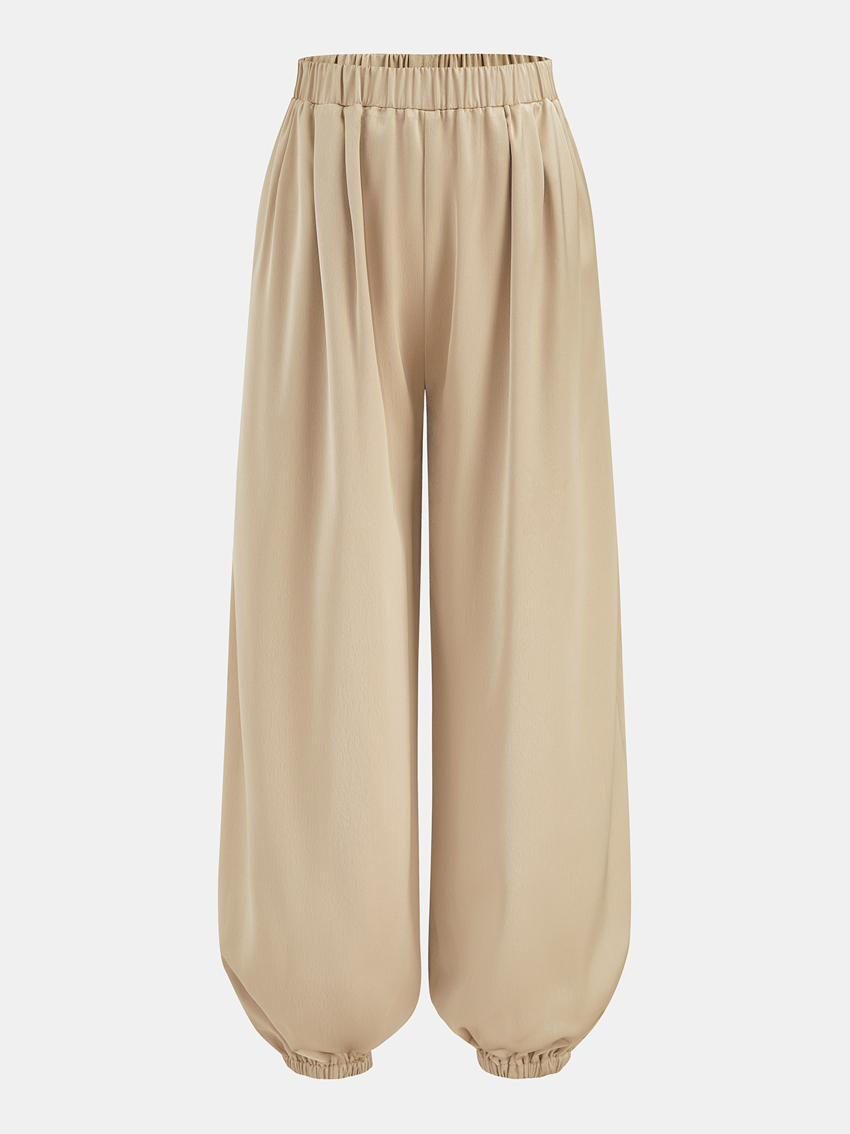 Cowl Neck Cami Top & Elastic Waist Pants Set