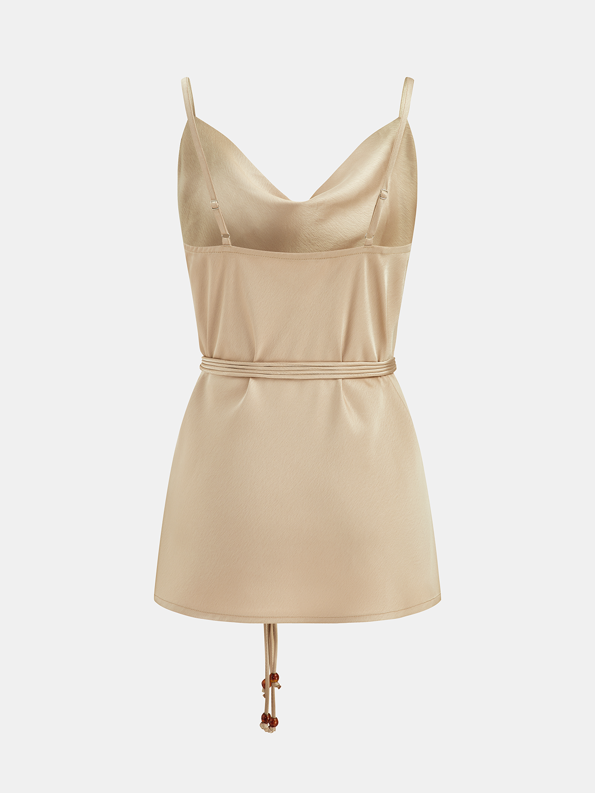Cowl Neck Cami Top & Elastic Waist Pants Set