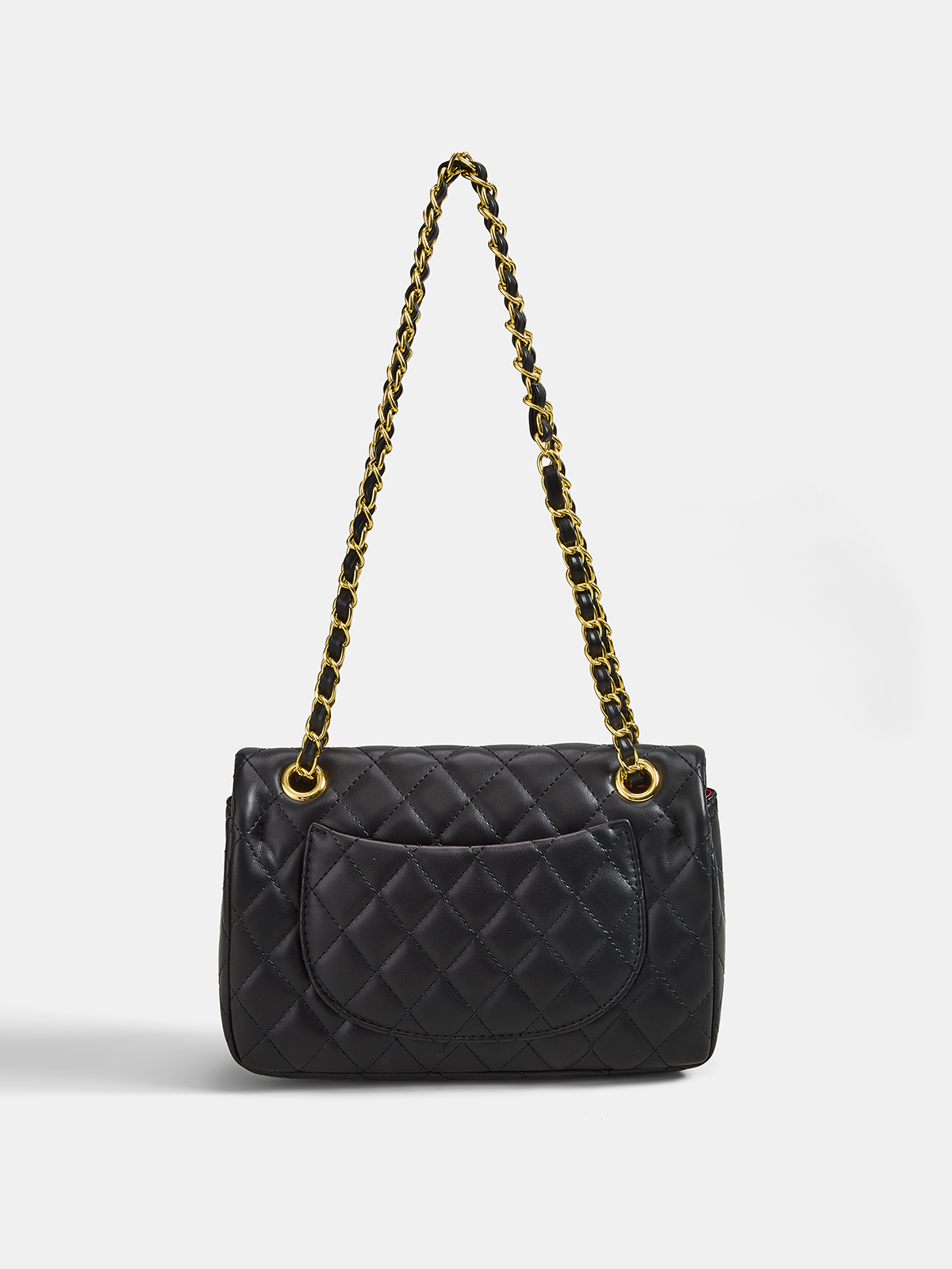 Quilted Chain Crossbody Shoulder Bag