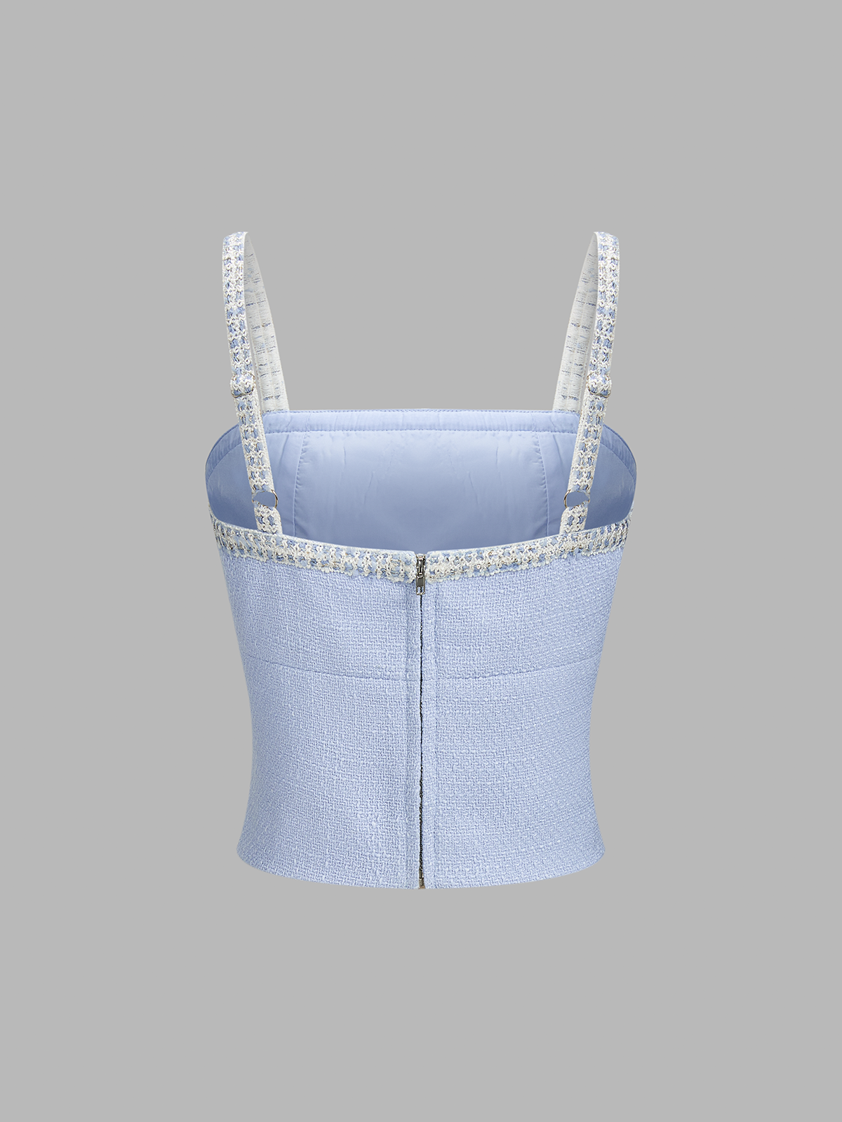 Textured Crop Cami Top & Pants Set