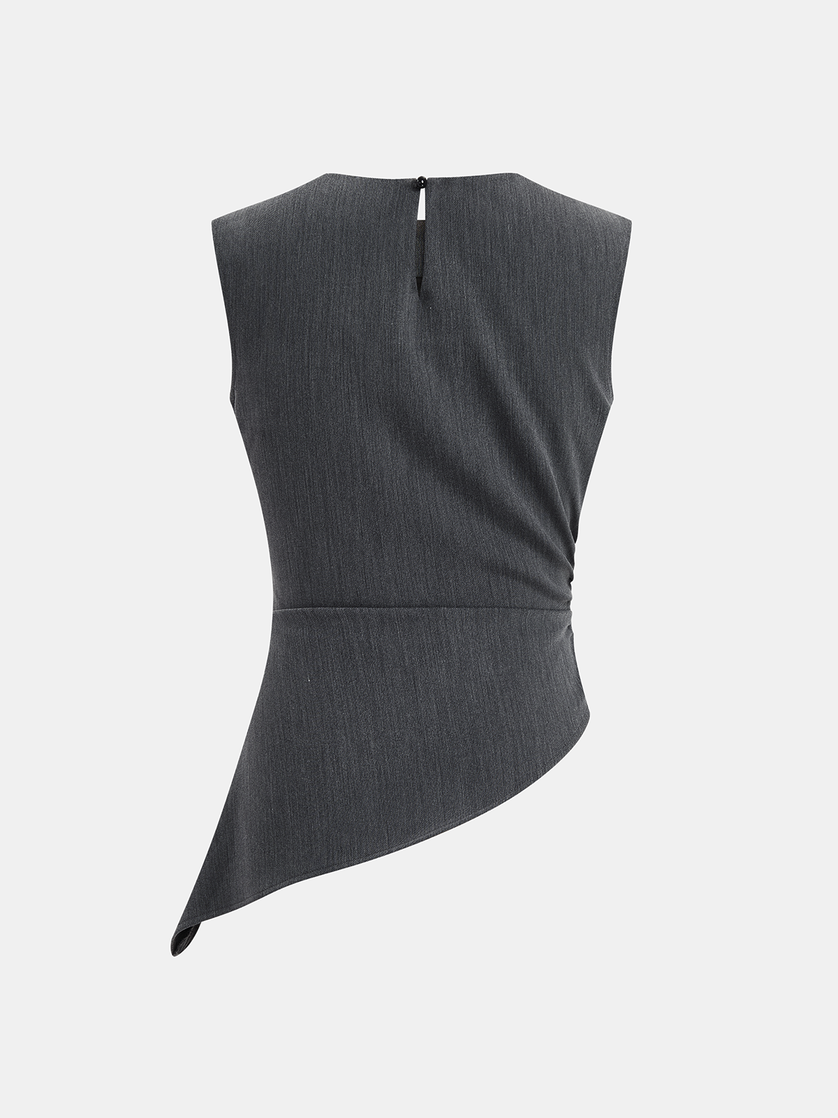 Sleeveless Asymmetric Top & Pleated Pants Set