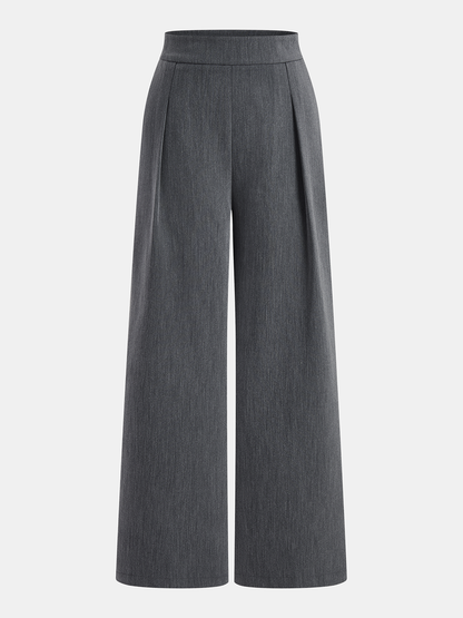 Sleeveless Asymmetric Top & Pleated Pants Set