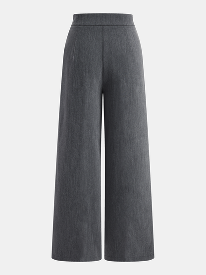 Sleeveless Asymmetric Top & Pleated Pants Set