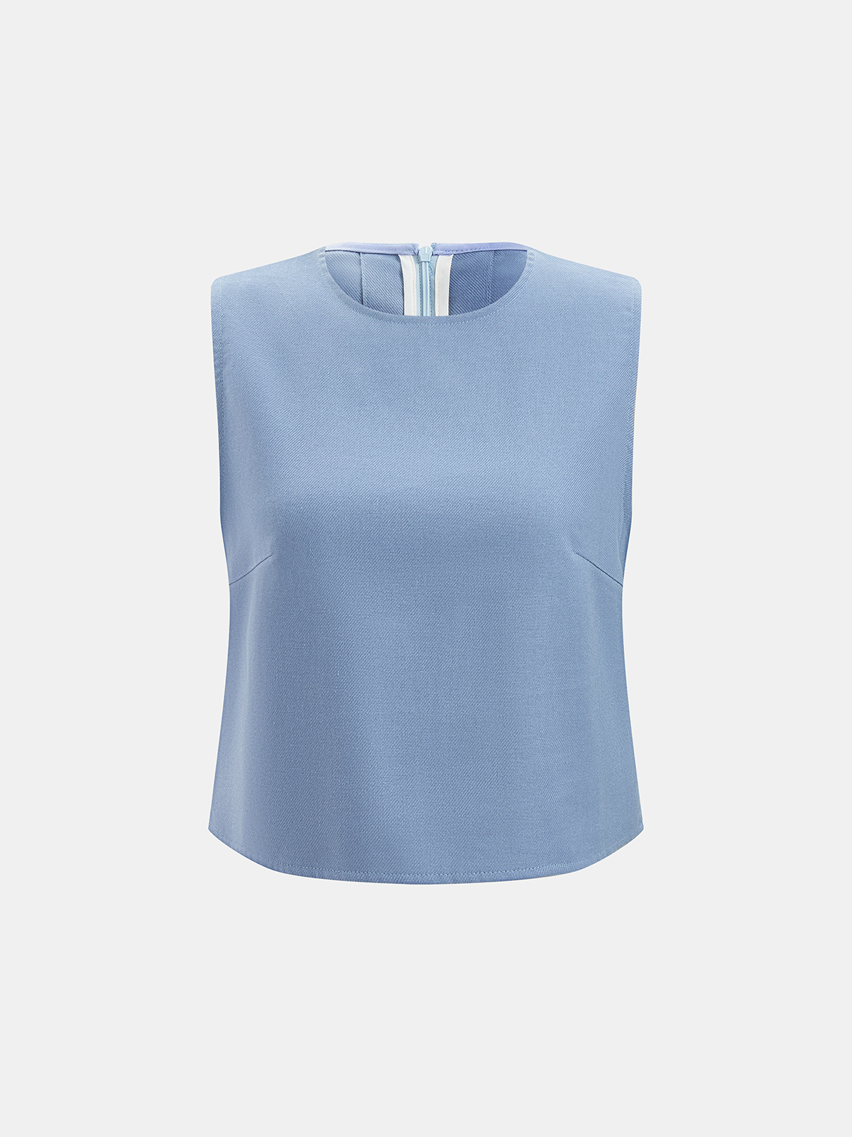 Linen-Blend Sleeveless Top & Pants Set