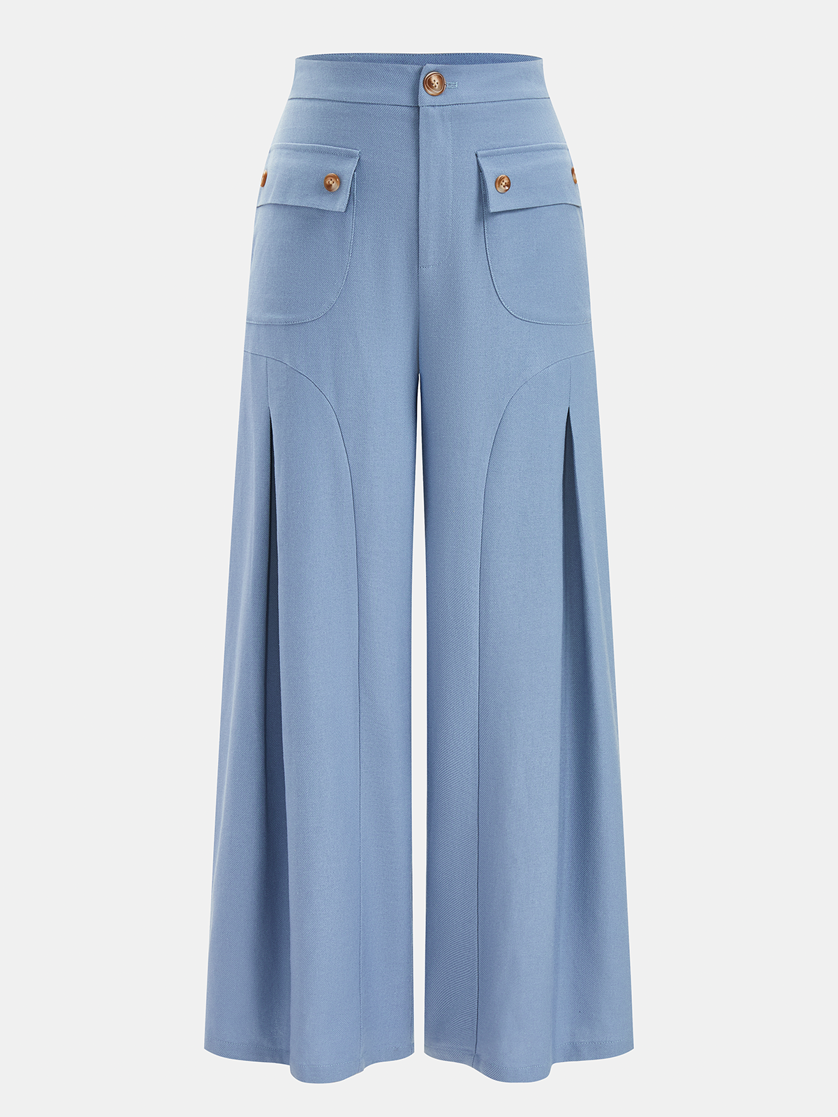 Linen-Blend Sleeveless Top & Pants Set