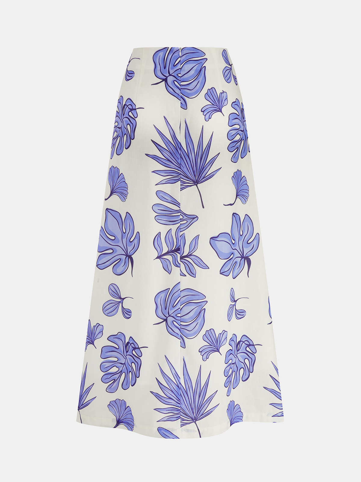 Strapless Printed Top & Maxi Skirt Set