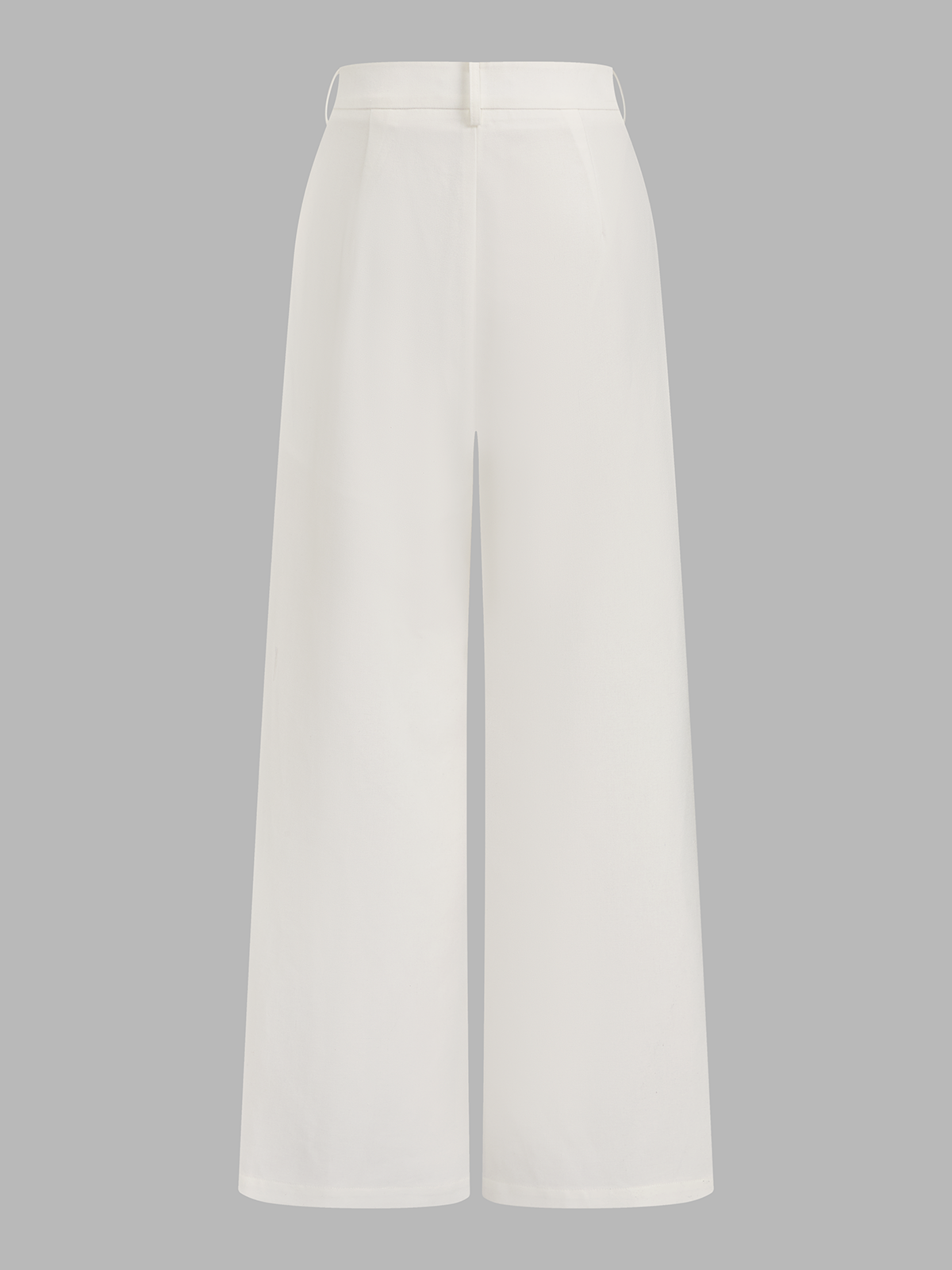 Embroidered Linen Blend Halter Top & Pants Set