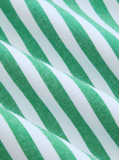 Striped One-Shoulder Maxi Dress